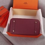 Hermes Birkin Togo Handbag Rouge 25cm - Image 5