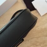 Celine Medium Polly Bag In Supple Black 31Cm 115633Fdu 38No - Image 3