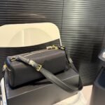 Prada Re Nylon Pouch Black 28Cm 1Bc233 2C8Q F0002 - Image 3