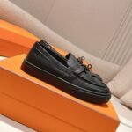 Hermes Game Slip On Sneaker Noir H241850Zh03395 - Image 5
