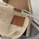 Loewe Slit Bag Natural And Tan 30cm A685453X07 2435 - Image 5
