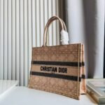 Dior Medium Book Tote Cannage Raffia Natural 35cm - Image 5