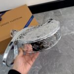 Louis Vuitton Loop Monogram In Silver 23cm M11833 - Image 5