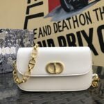 Dior 30 Montaigne Avenue Bag White 22cm - Image 6