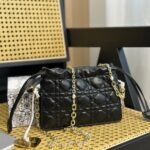 Dior Mini Lady Milly Handbag Black 19cm S0981ONMJ M900 - Image 6