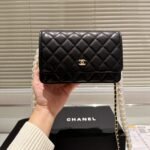 Chanel WOC Timeless Lambskin Black 20cm - Image 5