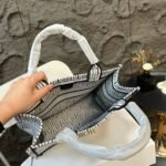 Dior Miss Dior Book Tote Pale Blue and Black 35cm M1296ZEZE M44W - Image 7