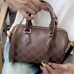 Louis Vuitton Speedy Bandoulière Damier Ebene 17cm N40489 - Image 6