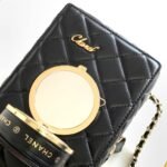 Chanel Camera Bag Leather Black 18cm AS4817 B16255 94305 - Image 6