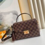 Louis Vuitton Croisette Damier Ebene Brown 25cm N53000 - Image 5