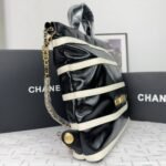 Chanel 22 Backpack Black And White 35cm AS3859 B16NY07735 - Image 7