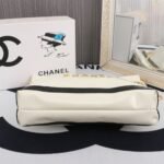 Chanel 22 Small Handbag Black And White 28cm AS3980 B16652 NY081 - Image 7