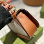 Gucci Blondie Mini Shoulder Bag Natural And Tan 22Cm 815700 Haakf 2545 - Image 4