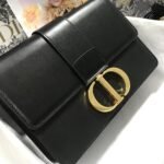 Dior 30 Montaigne Bag Box Calfskin Black 24cm M9203UMOS M911 - Image 7