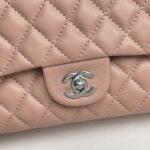 Chanel Classic Double Flap Bag Power Pink 25cm - Image 7