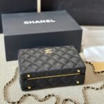 Chanel Small Box Bag Black 20Cm As5167 B18186 94305 - Image 5