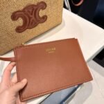 Celine Small Cabas Thais In Raffia And Tan 27cm 116302FF7 04LU - Image 6