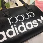 Gucci X Adidas Mini Duffle Bag Black 31.5cm 702397 U3ZCT 8726 - Image 4