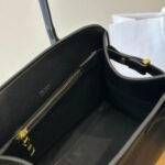 Prada Medium Leather Tote Bag Black 32Cm 1Bg538 2Cys F0002 V Ooo - Image 5