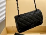 Chanel Flap Bag Black 20Cm - Image 8