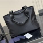 Prada Re Nylon Tote Bag Black 32Cm 1Bg354 Rv44 F0002 V B1M - Image 5