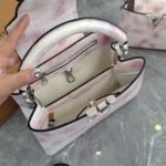 Louis Vuitton Capucines BB Bag Pink And White 27Cm - Image 5