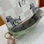 Louis Vuitton Montsouris Messenger Bag Damier Green 20cm N40665 - Image 6