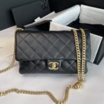 Chanel Small Pillow Crush Flap Bag Black 25cm AS3609 - Image 6