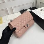 Chanel Classic Double Flap Bag Power Pink 25cm - Image 9