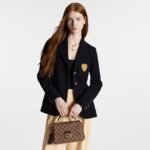 Louis Vuitton Croisette Damier Ebene Brown 25cm N53000 - Image 7