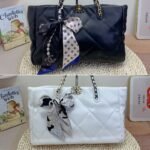 Chanel 19 East West Shopping Bag Black 36cm - Image 3