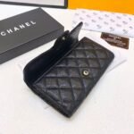 Perfect Match: Chanel Grand Shopping Tote Black 33cm X Chanel Classic Long Flap Wallet Black 19cm - Image 8