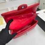 Chanel Classic Double Flap Bag Red 25cm - Image 10