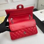 Chanel Classic Double Flap Bag Red 25cm - Image 8