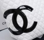 Chanel Large Cambon Tote Bag Black White 41cm - Image 7