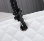 Chanel Large Cambon Tote Bag Black White 41cm - Image 6