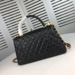 Chanel Coco Top Handle Flap Bag Black 26cm - Image 4