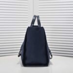 Chanel Deauville Shopping Tote Dark Blue 39cm - Image 7