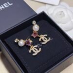 Chanel Earrings Metal Glass Pearls And Diamantes In Gold Abf187 B19939 Nafqe - Image 3