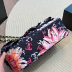 Chanel Classic Flap Bag Black 25cm AS4842 B16346 NX048 - Image 4