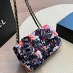 Chanel Classic Flap Bag Black 25cm AS4842 B16346 NX048 - Image 6