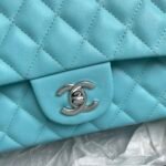 Chanel Classic Double Flap Bag Light Blue 25cm - Image 6