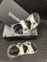 Chanel Dad Slingback Sandals 23P Camelia Cc Logo - Image 5