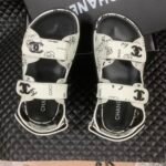 Chanel Dad Slingback Sandals 23P Camelia Cc Logo - Image 9