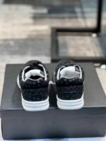 Chanel Cc Embossed Logo Suede Black - Image 2