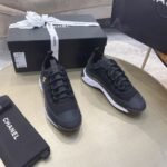 Chanel CC Low Top Sneakers Black G35617 - Image 6
