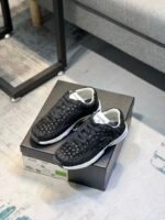 Chanel Cc Embossed Logo Suede Black - Image 7