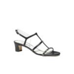 Chanel Sandals Metal Black G39645 X01000 94305