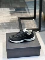 Chanel Cc Embossed Logo Suede Black - Image 10