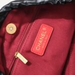 Chanel 22 Handbag Black 30cm AS3260 B08037 94305 - Image 10